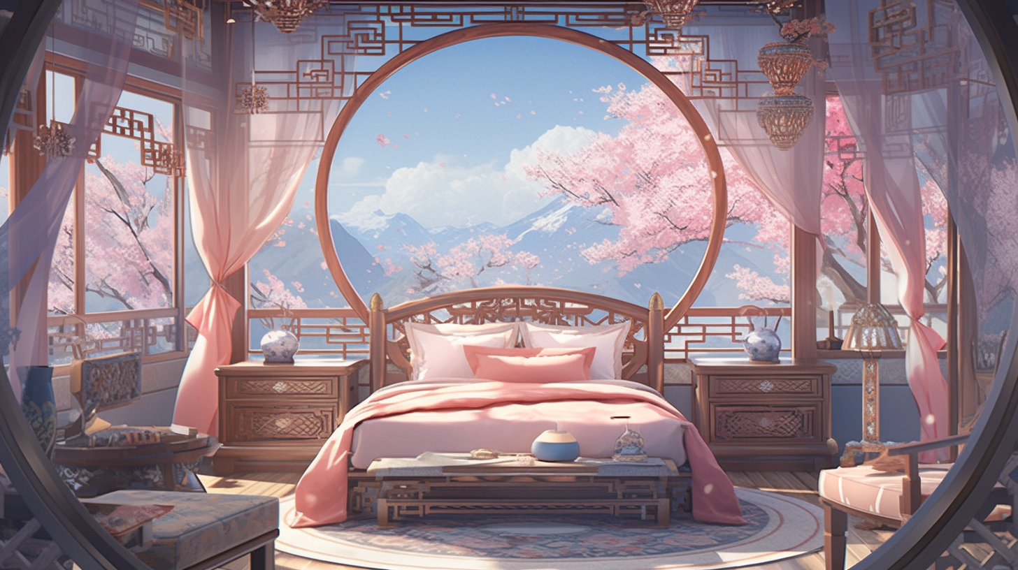 AI绘画~仙侠古风背景489p